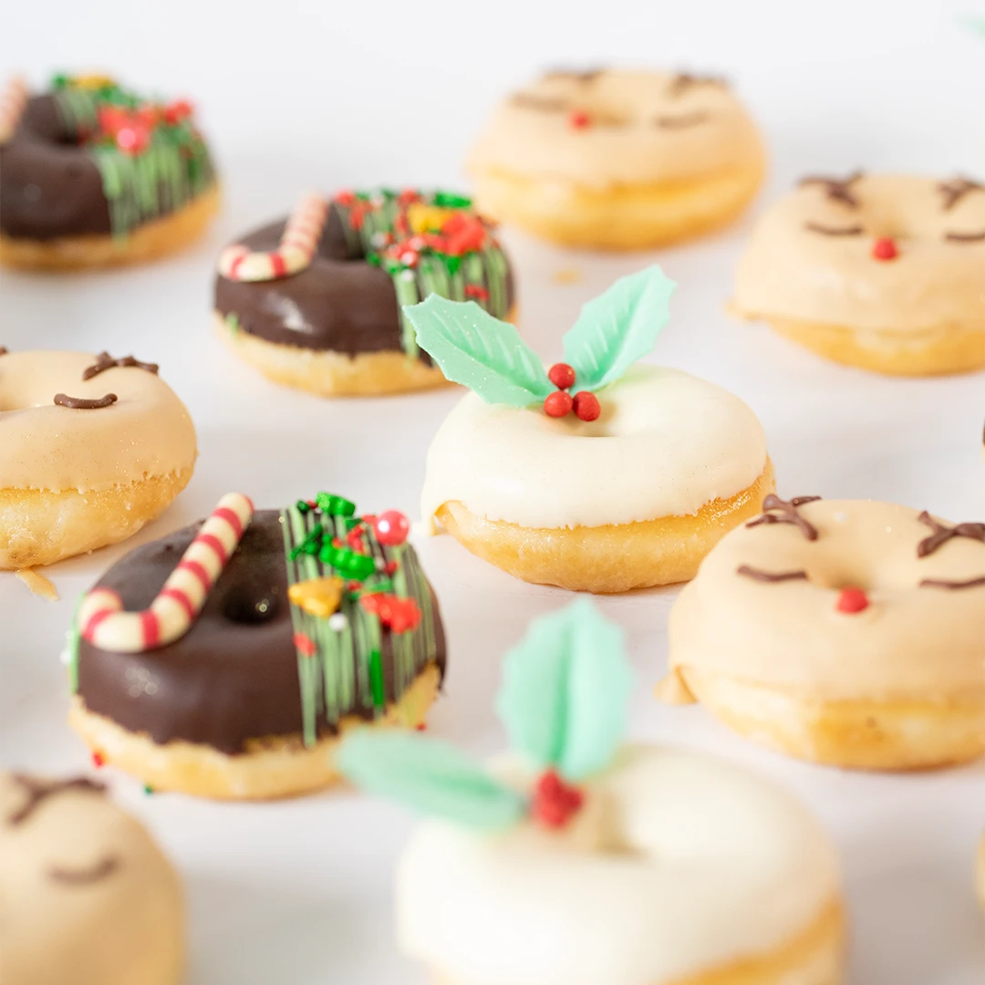 Donuts Navideños