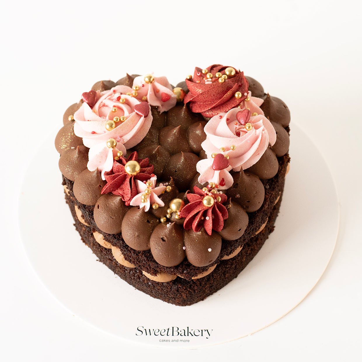 Tarta Corazón Tentación de Chocolate