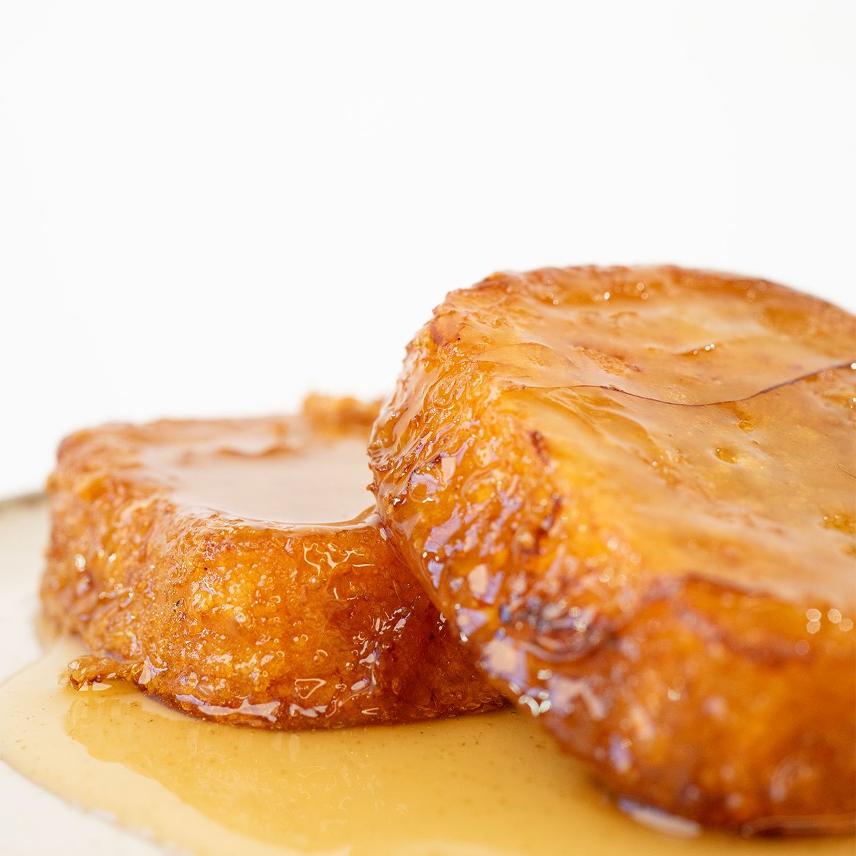 Torrijas de vino fino y miel