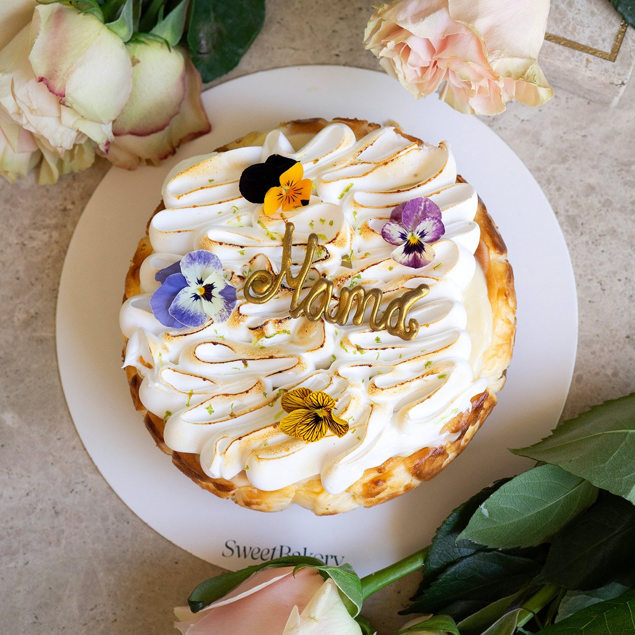 Tarta de Queso de Limón Edición Día de la Madre